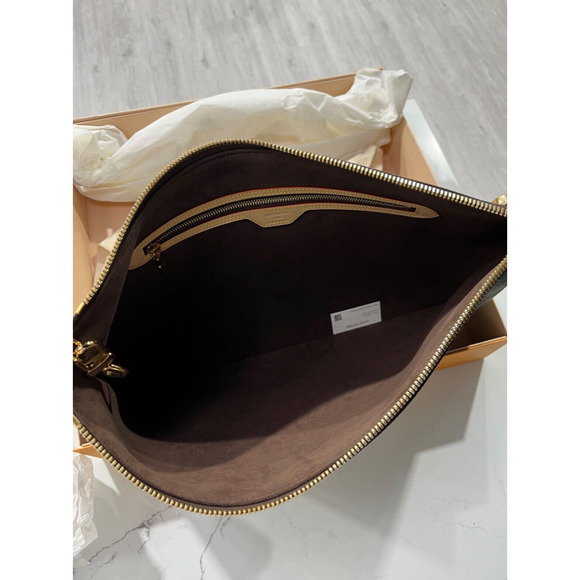 Louis Vuitton Pochette Clés XL Giant Key Pouch Monogram Brown Chain Runway Bag - Picture 10 of 12